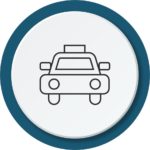 Auxílio transporte: Uber/taxi/bus